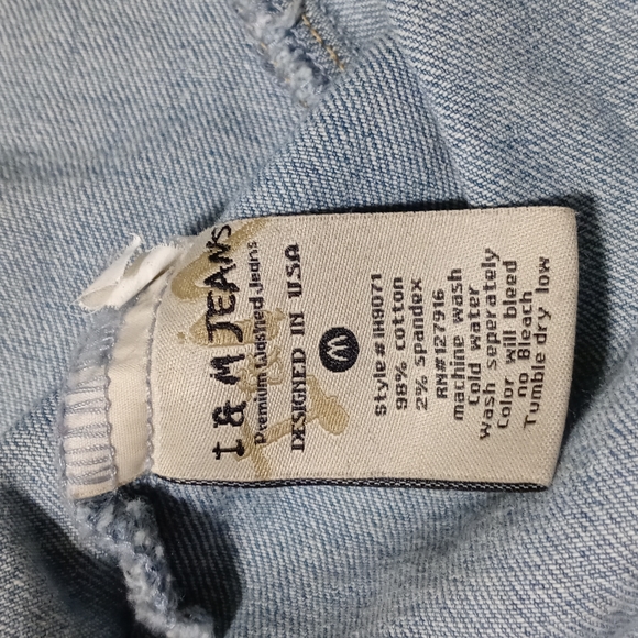 Denim crop jean jacket - Picture 7 of 7